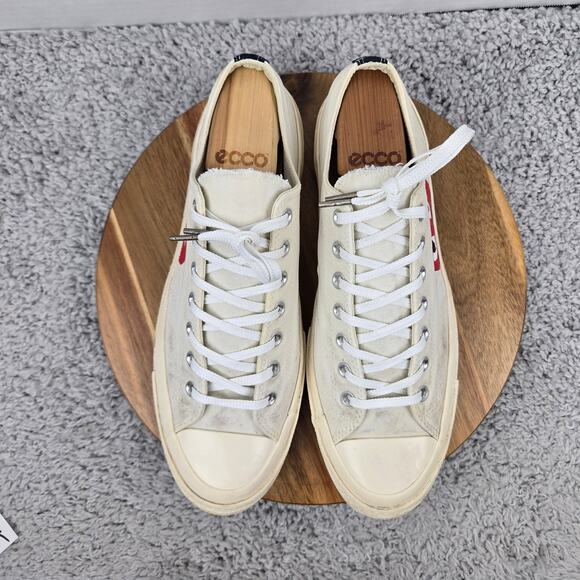 Converse Comme Des Garcons Men 12 Chuck Taylor All Star 70 Ox Play White Sneaker - Picture 5 of 12